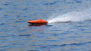 Orange boat maiden voyage